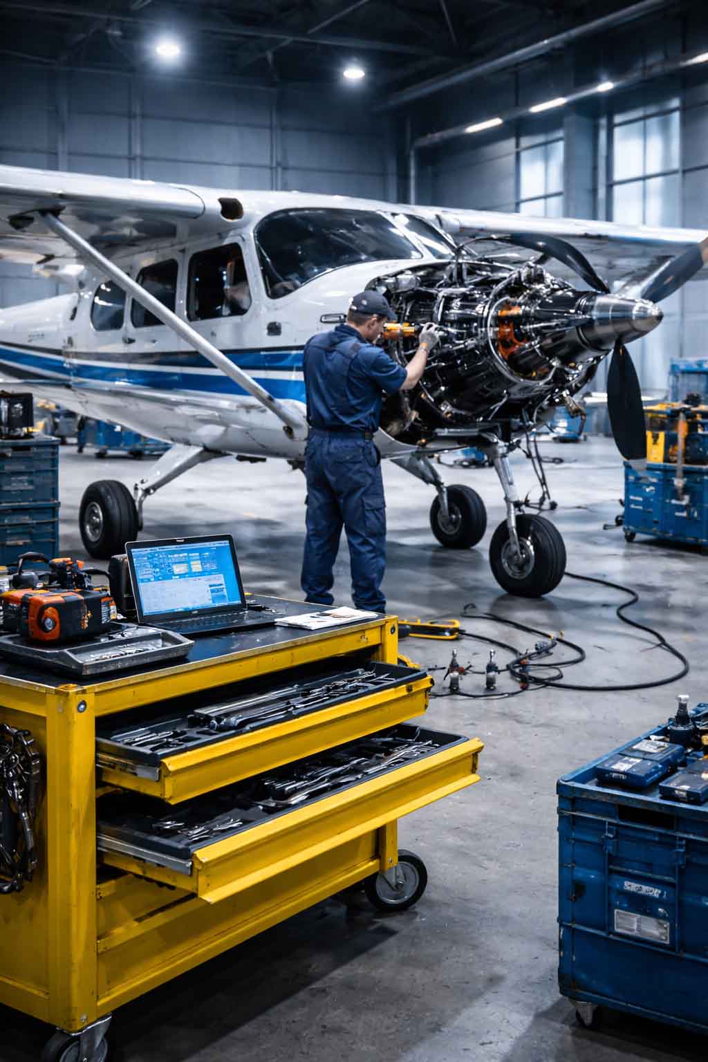 Aircraft maintenance support